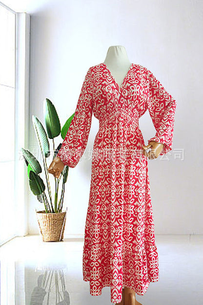 BerlinGlamour Locker Lang Strandkleid