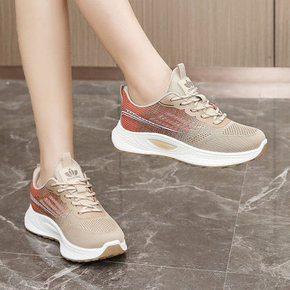 Damen Sneaker Atmungsaktiv Bequem Laufschuhe Flexibel