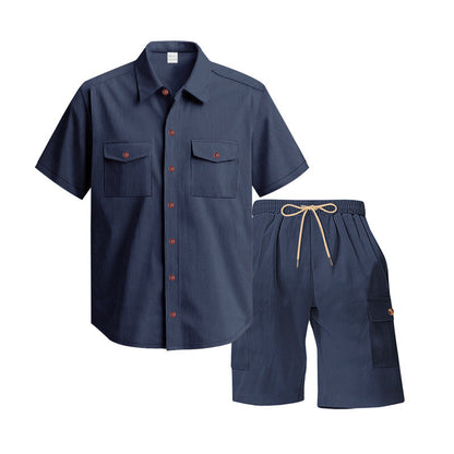 Herren Freizeitanzug Modern mit Taschen Schnitt
