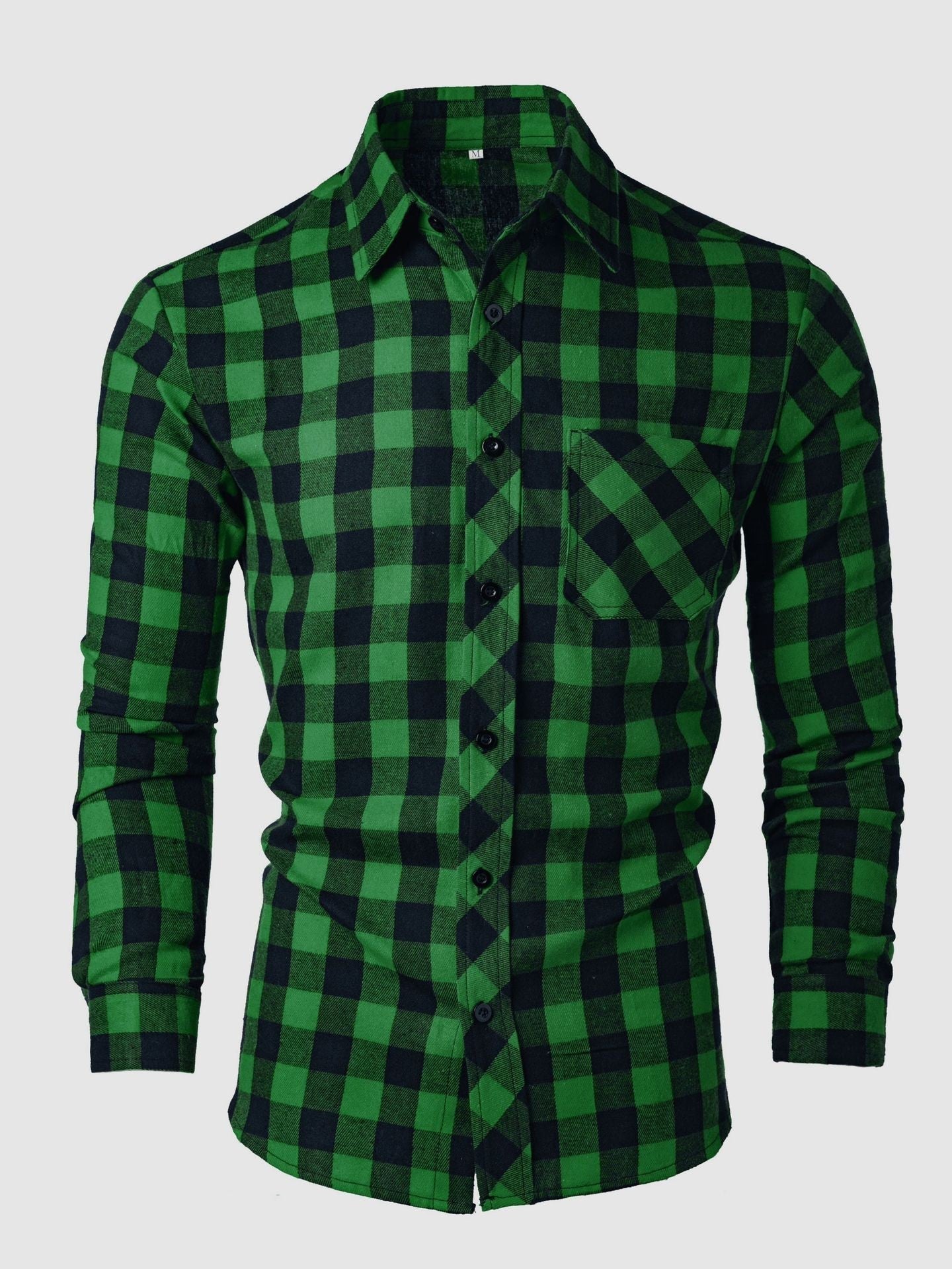Herren Flanellhemd Karierter Stil Berlin