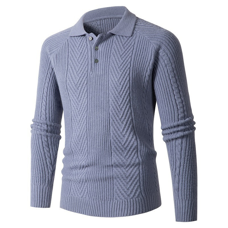 Herren Pullover Rautenmuster Klassisch Modern