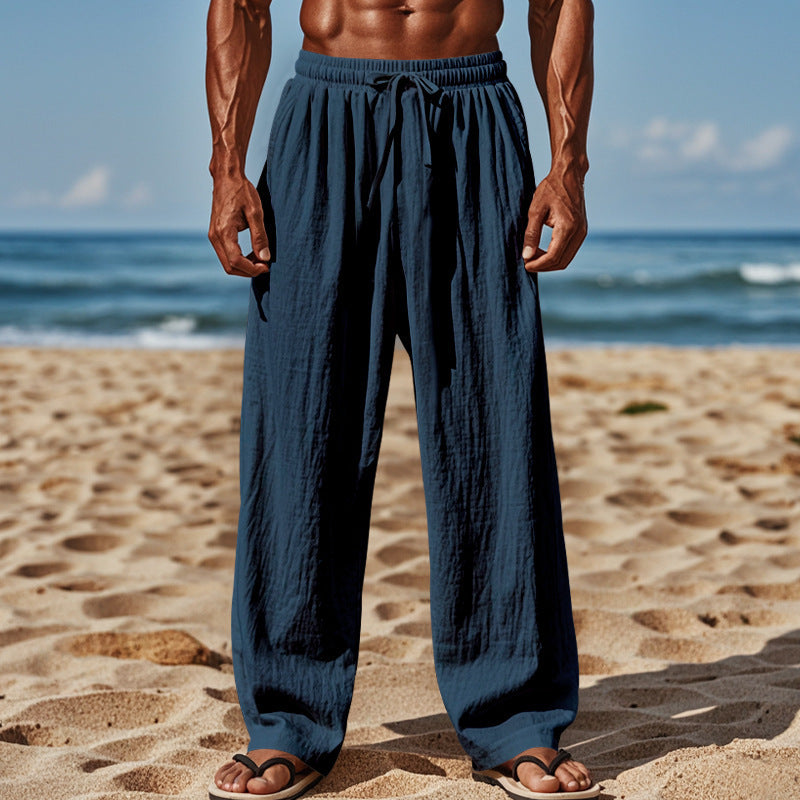 Herren Strandhose Leicht Atmungsaktiv Sommerhose