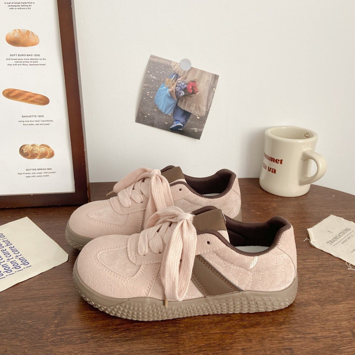 Damen Sneaker Bequem Weich Atmungsaktiv Laufschuhe