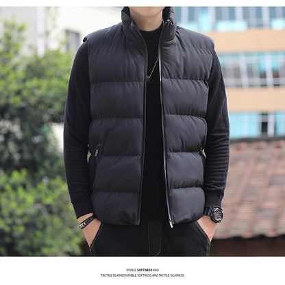 Herren Steppweste Leicht Warm Modern