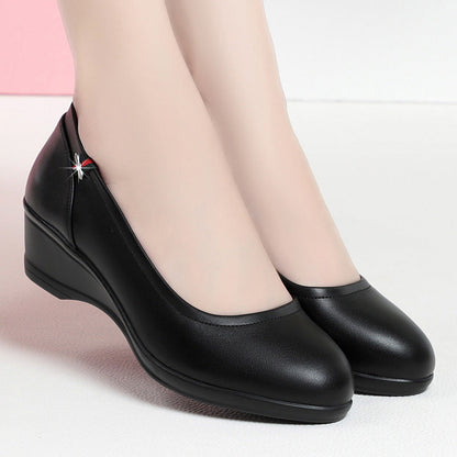 Damen Wedgeschuhe Bequem Elegant Hochzeitsschuhe Damen - BerlinGlamour