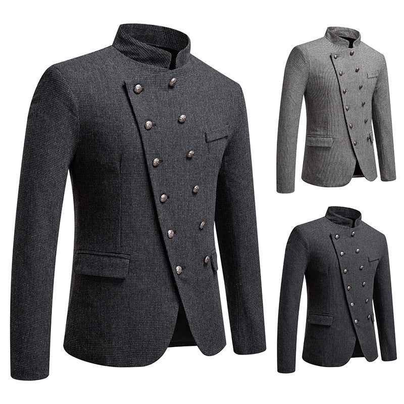 Herren Blazer Karomuster Modern Slim Fit