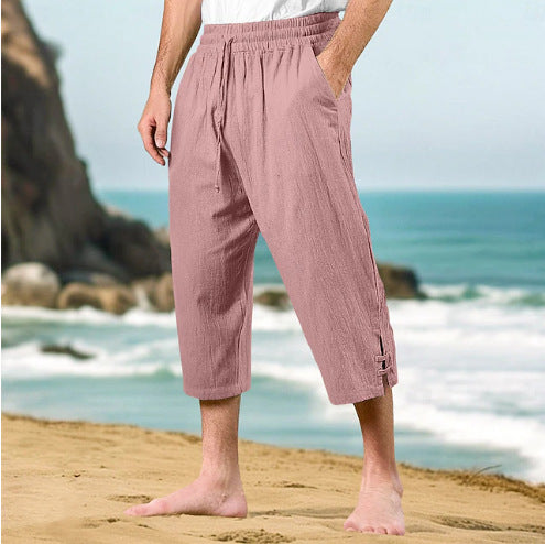 Herren Leicht Sommerhose Capri Stil Berlin
