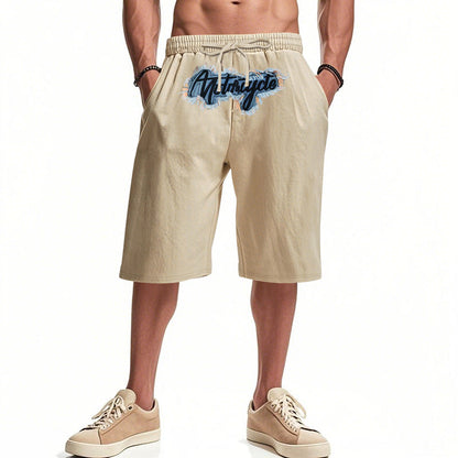 Herren Shorts Bequem Komfort Shorts mit Kordelzug und Seitentaschen