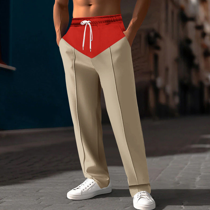 Herren Sweatpants Modern mit Seitentaschen und Slim-Fit