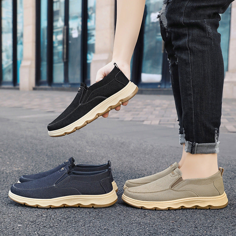 Damen Laufschuhe Bequem Flexible Slip-On Sneaker
