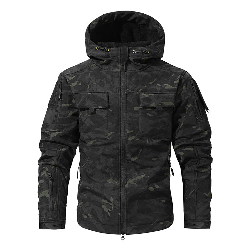 Herren Outdoor Funktionsjacke Wasserdicht Tactical