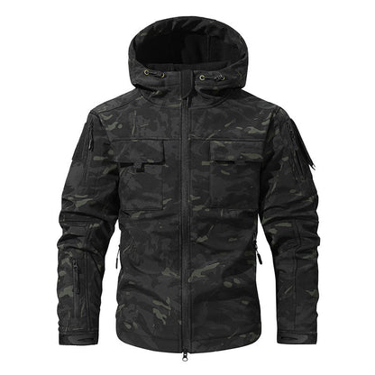 Herren Outdoor Funktionsjacke Wasserdicht Tactical
