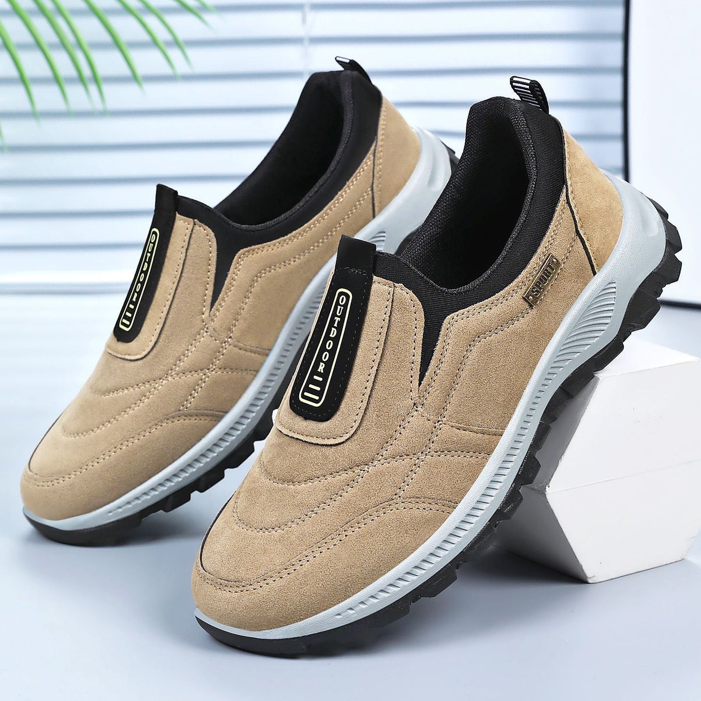 Damen Sportschuhe Komfortabel Slip-On mit Dämpfung - BerlinGlamour