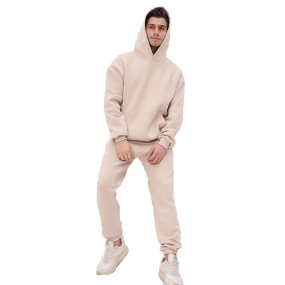 Herren Jogginganzug Kapuzenpullover Hose Komfort