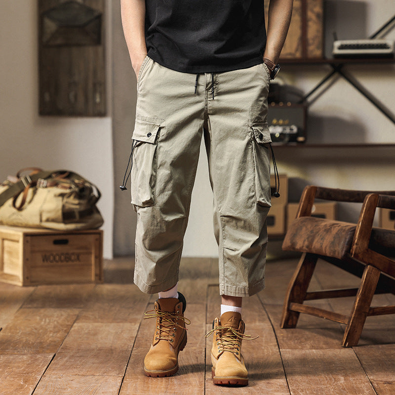 Herren Cargo-Hose Multifunktional elastisch Bequem