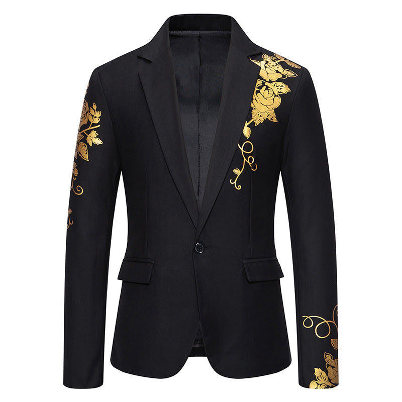 Herren Blazer Eleganter mit Blumenmuster Modern