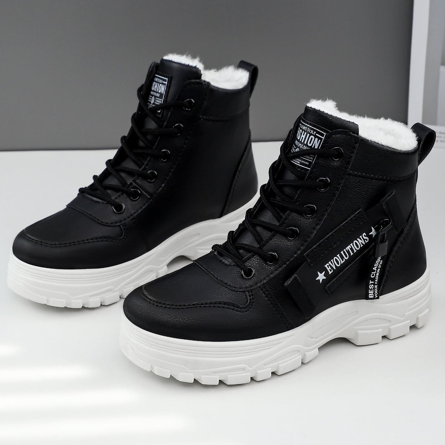 Damen Winterstiefel Warm Isoliert Rutschfest Schnee