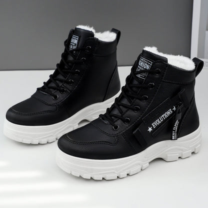Damen Winterstiefel Warm Isoliert Rutschfest Schnee