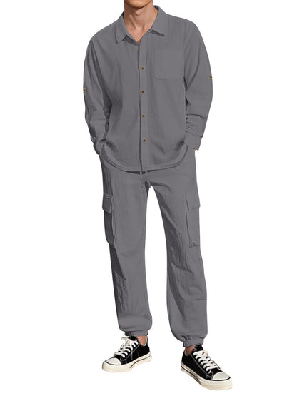 Herren Outfit-Set Modern Lässig Berlin Style