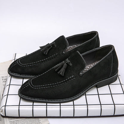 Damen Mokassins Elegante Quasten Schuhe Trendy