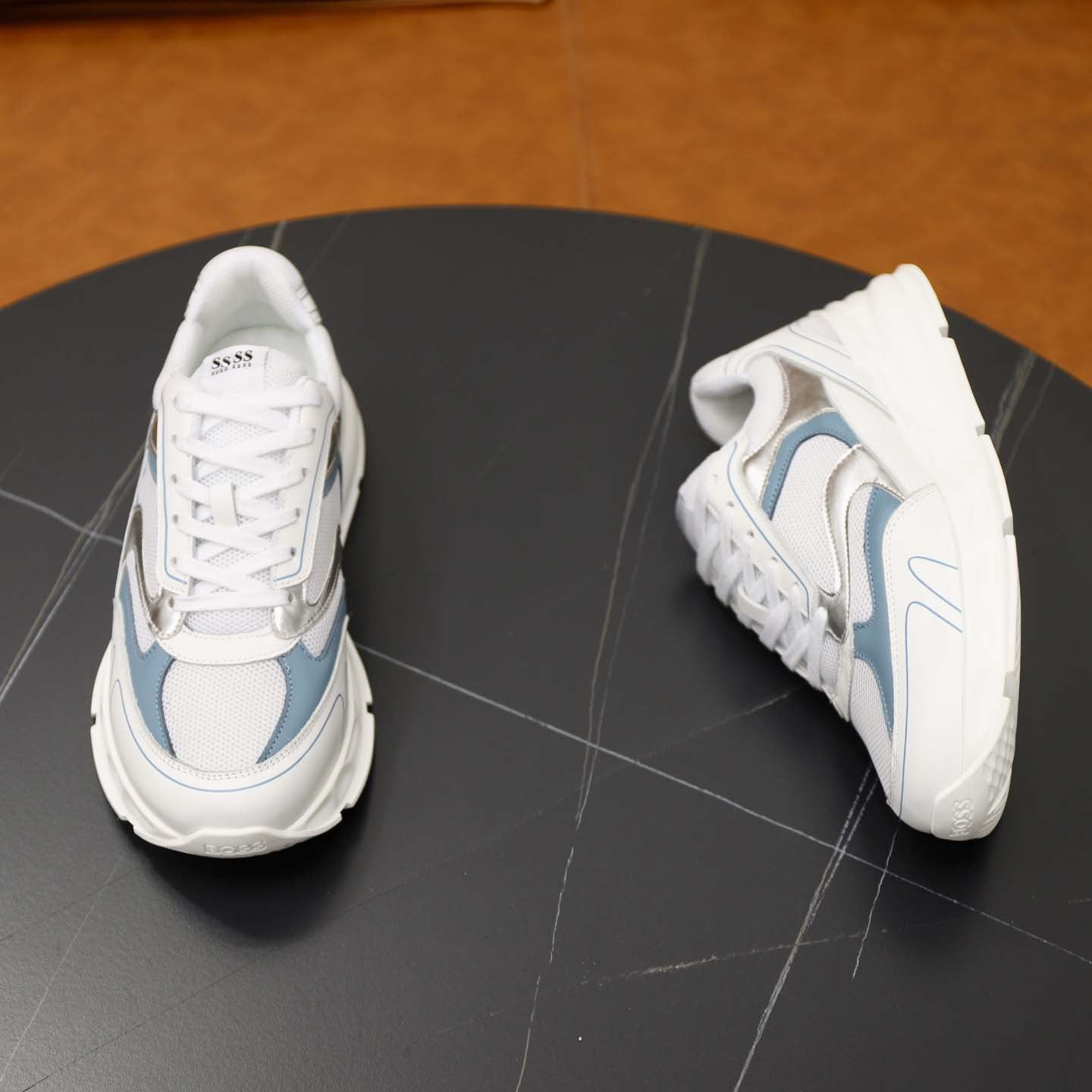 Damen Sneaker Sportlich Atmungsaktiv Leicht Modern