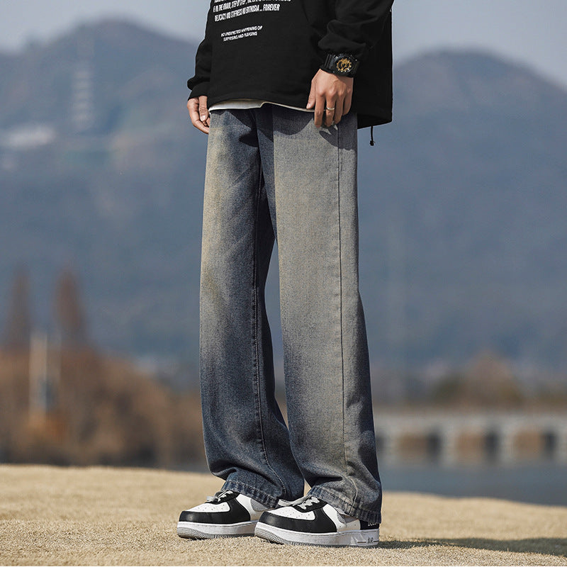 Herren Jeans Bequem Weite Passform Relaxed Fit