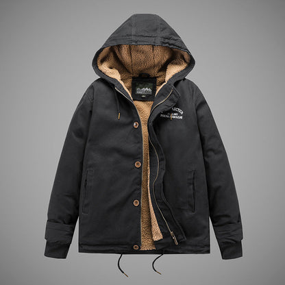 Herren Heizjacke Übergangsaison Warm Wasserdicht - BerlinGlamour