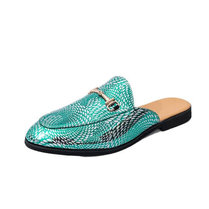 Damen Mokassins Leder Elegante Schimmer Optik Heidi
