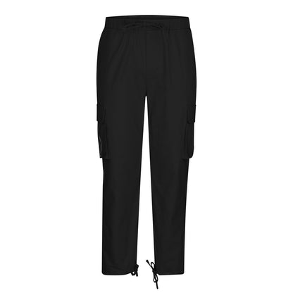 Herren Cargo-Hose Bequem mit verstellbarem Bund und Taschen