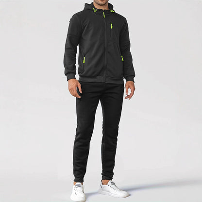 Herren Trainingsjacke atmungsaktiv mit Taschen Sportlich - BerlinGlamour