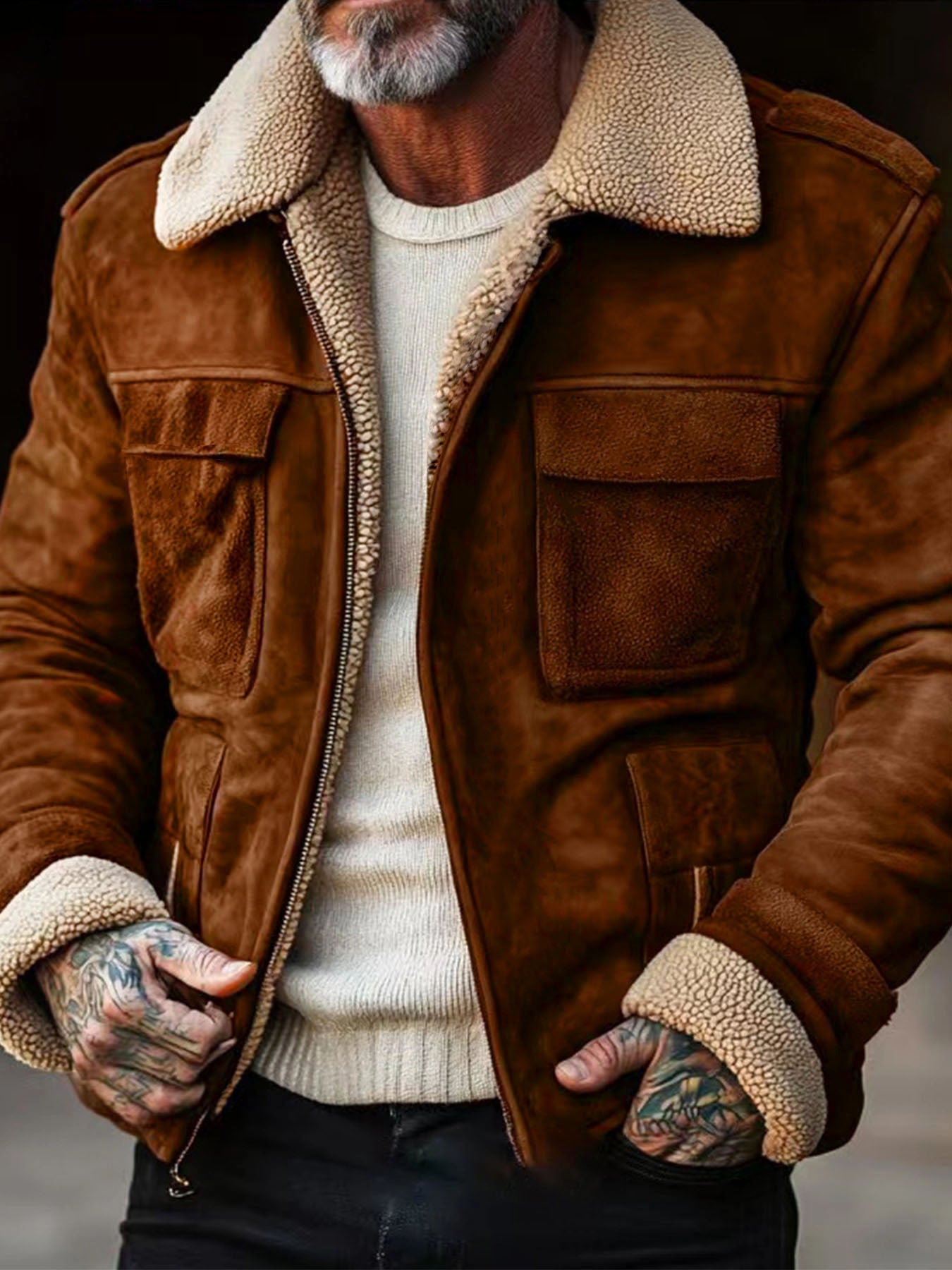 Herren Luxusjacke Elegant Berlin Style