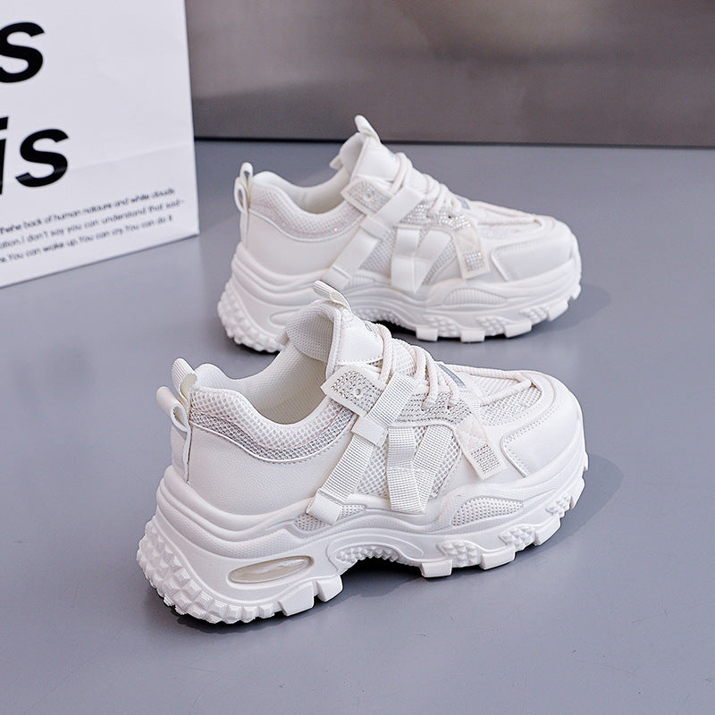 Damen Sneaker Sportlich Atmungsaktiv Größen 36-41