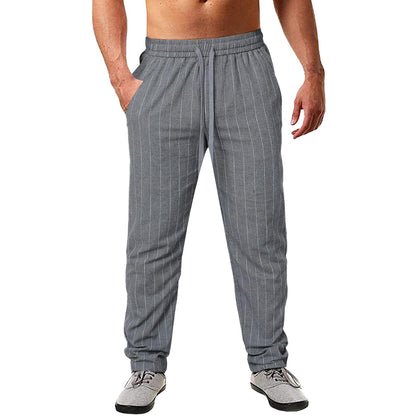 Herren Freizeithose Modern Mit Seitentaschen