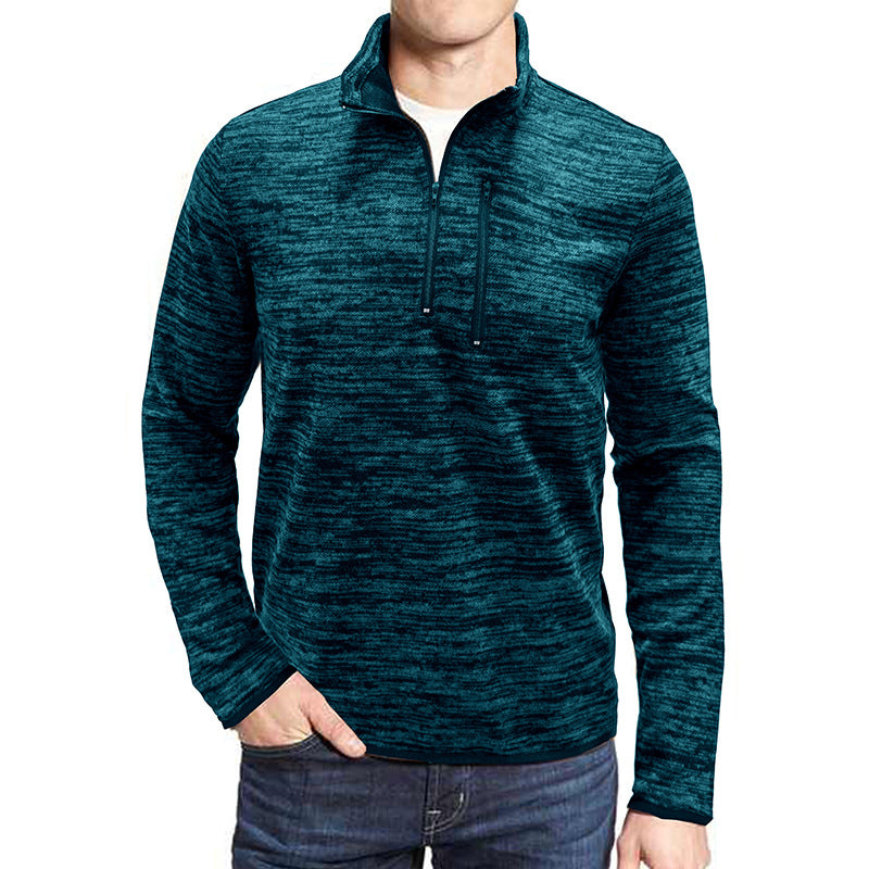 Herren Pullover Stehkragen Modern Berlin Style