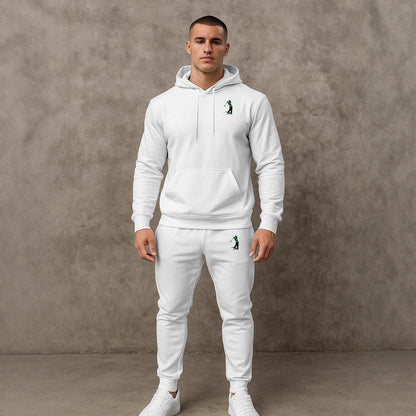 Herren Sportanzug mit Kapuze Ganzkörper Set Fashion
