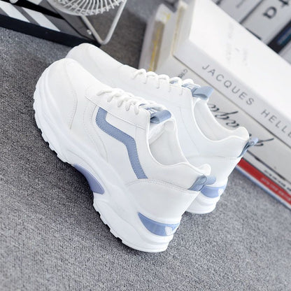 Damen Sneaker Atmungsaktiv Leicht Trendy Mode