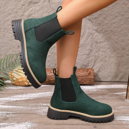 Damen Chelsea Stiefel Modern Schlicht Elegant