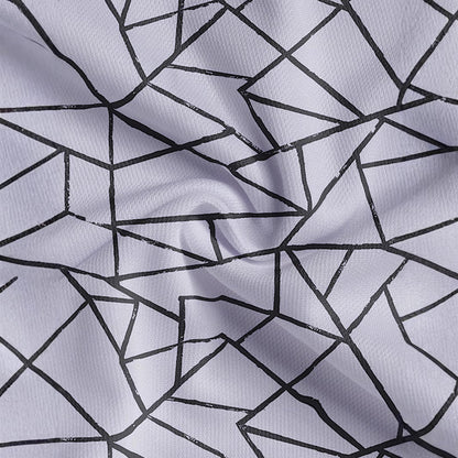 Herren Polohemd Geometrisches Muster Hochwertig Baumwolle