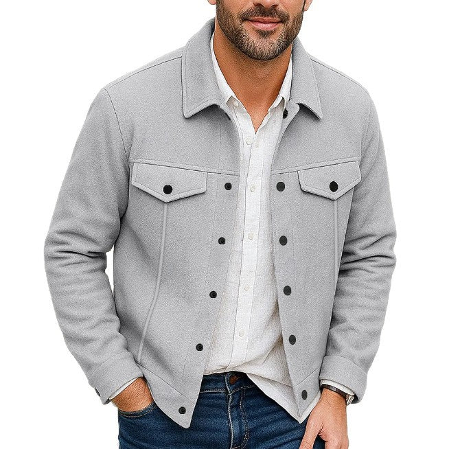 Herren Steppjacke Modern mit Futter und vielen Taschen