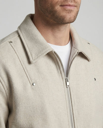 Unisex Kurzjacke Freizeitjacke Wolllook Modern