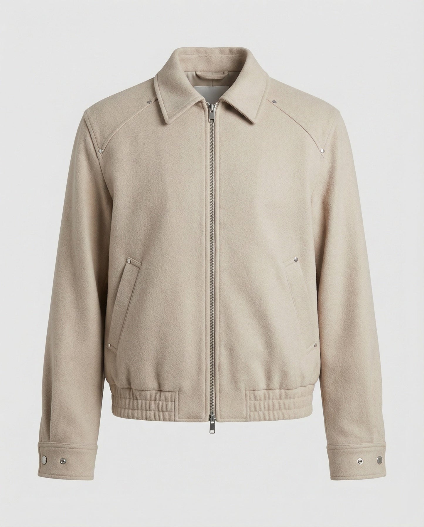 Unisex Kurzjacke Freizeitjacke Wolllook Modern