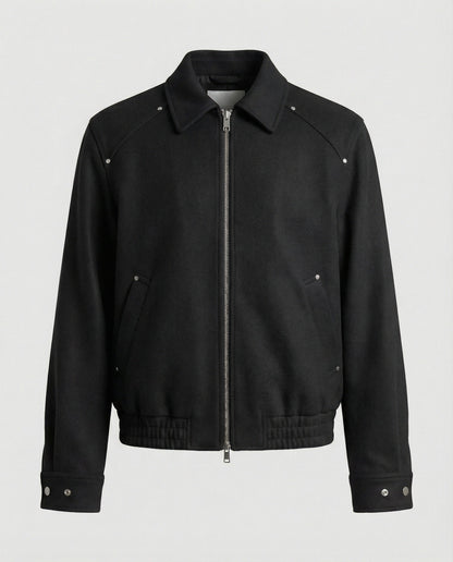 Unisex Kurzjacke Freizeitjacke Wolllook Modern