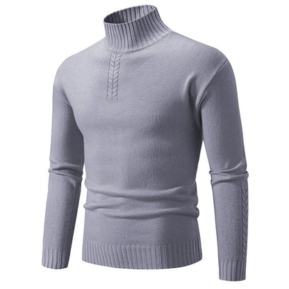Herren Rollkragenpullover Grobstrick Warm Übergröße - BerlinGlamour