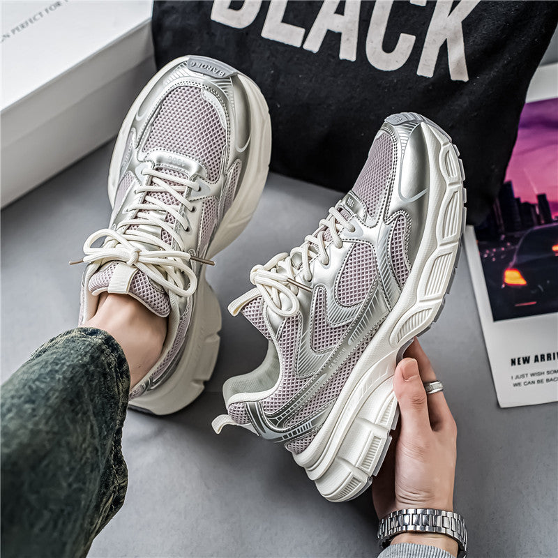 Damen Sport Sneaker Atmungsaktiv Mesh Komfort Schuhe