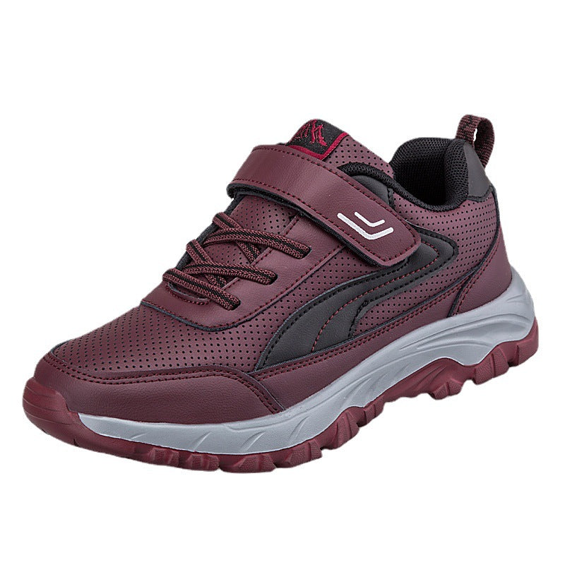 Damen Sneaker Sportlich atmungsaktiv Velcro Schuhe
