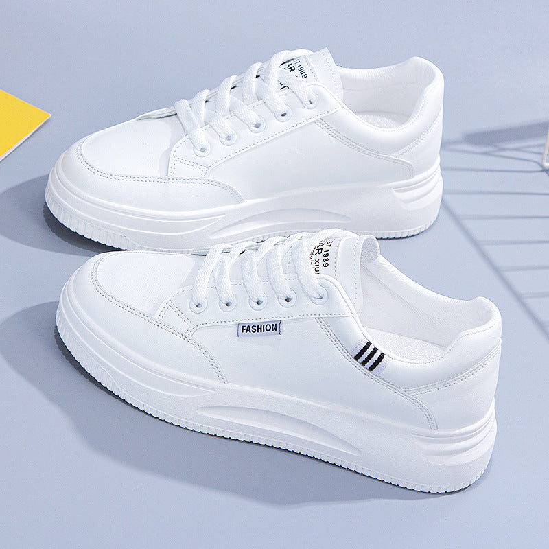 Damen Sneaker Bequem Sportlich Dicke Sohle Plattform Schuhe - BerlinGlamour