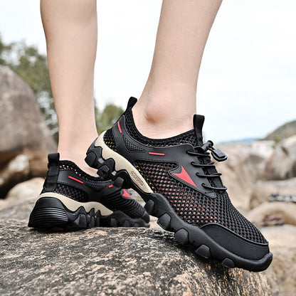 Damen Sneaker Atmungsaktiv Outdoor Laufschuhe Sport Mesh