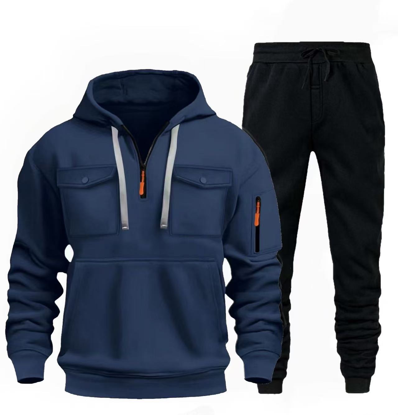 Herren Freizeit-Hose mit Taschen Modern Sportlich