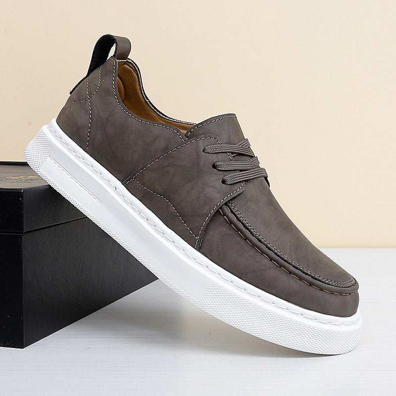 Damen Leder Sneaker Sportlich Chic Modern