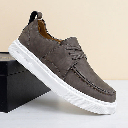 Damen Leder Sneaker Sportlich Chic Modern